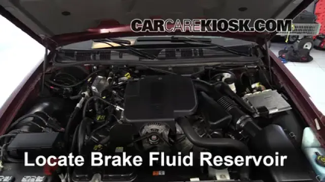 2009 Mercury Grand Marquis LS 4.6L V8 FlexFuel Brake Fluid Add Fluid